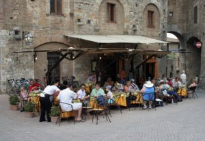 Italian Restaurant Patio