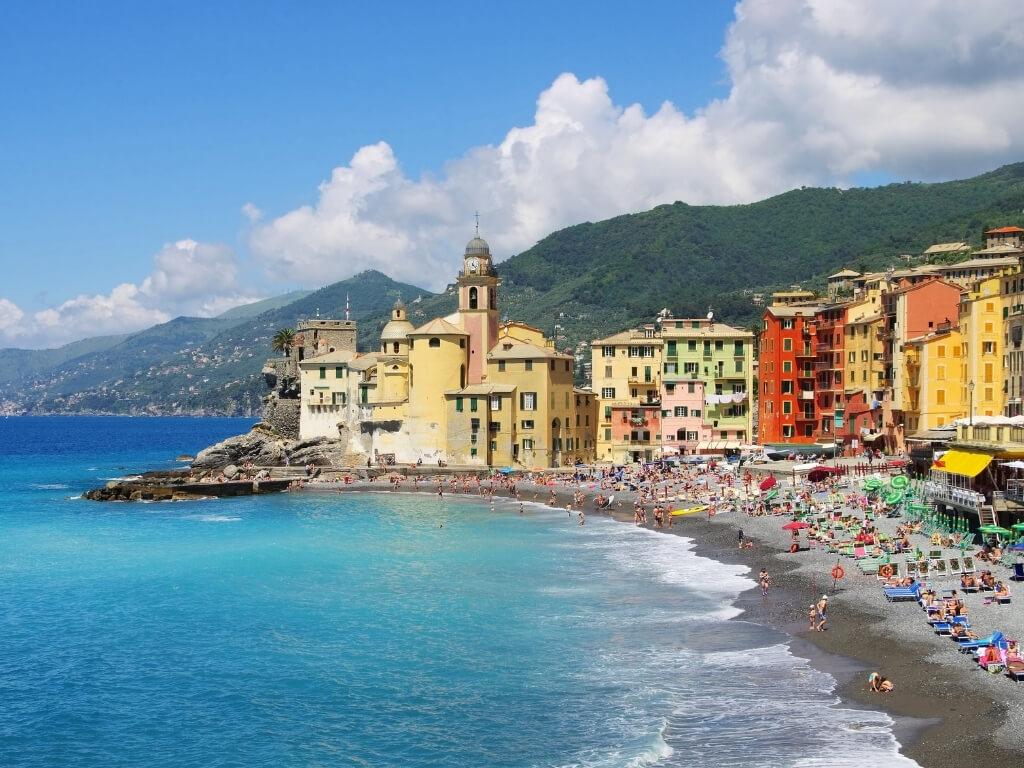 Camogli Fish Festival seaside Italian town