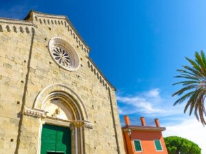 Corniglia Chiesa di San Pietro in Italy